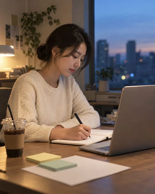 일 미루는 습관, 마감 직전에야 손이 간다면 첫 단계를 이렇게 쪼개 보세요
