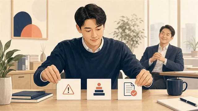 일 잘하는 사람은 왜 더 열심히 일해 보이지 않을까: 손실·순서·결과물로 말하는 법